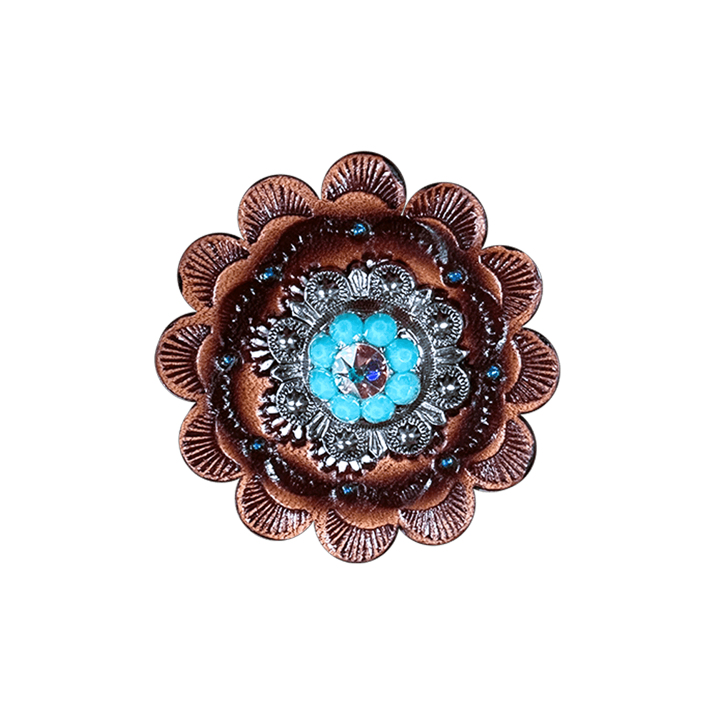 Turquoise & AB Antique Silver 1
