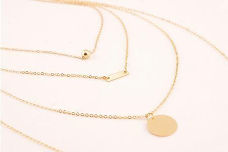 Necklaces Gold / Silver Bar & Coin Necklace