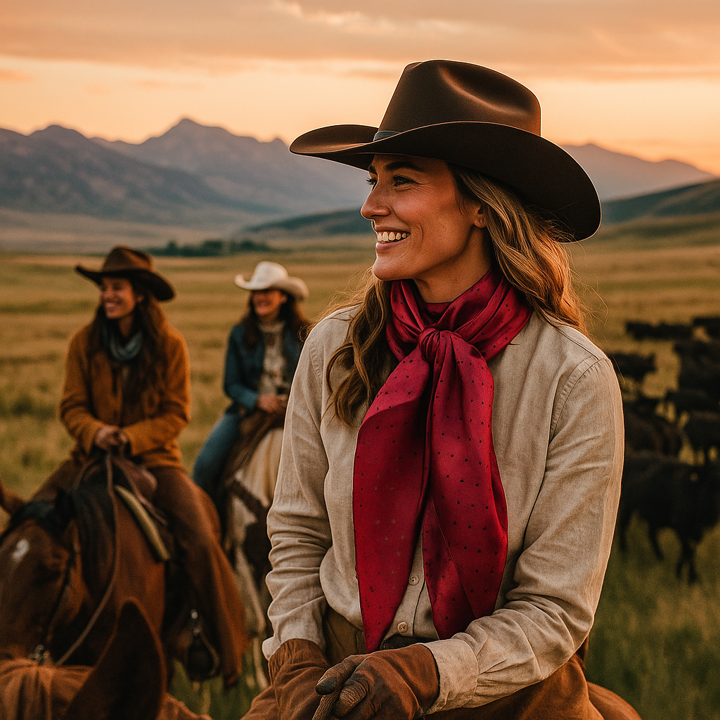 35x35 Jacquard Wild Rags