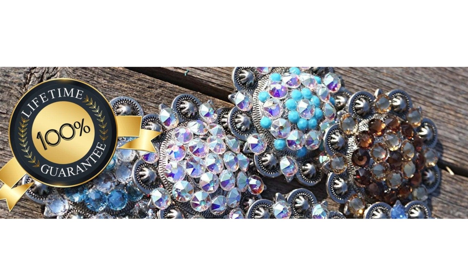 ANTIQUE SILVER CONCHOS - RODEO DRIVE