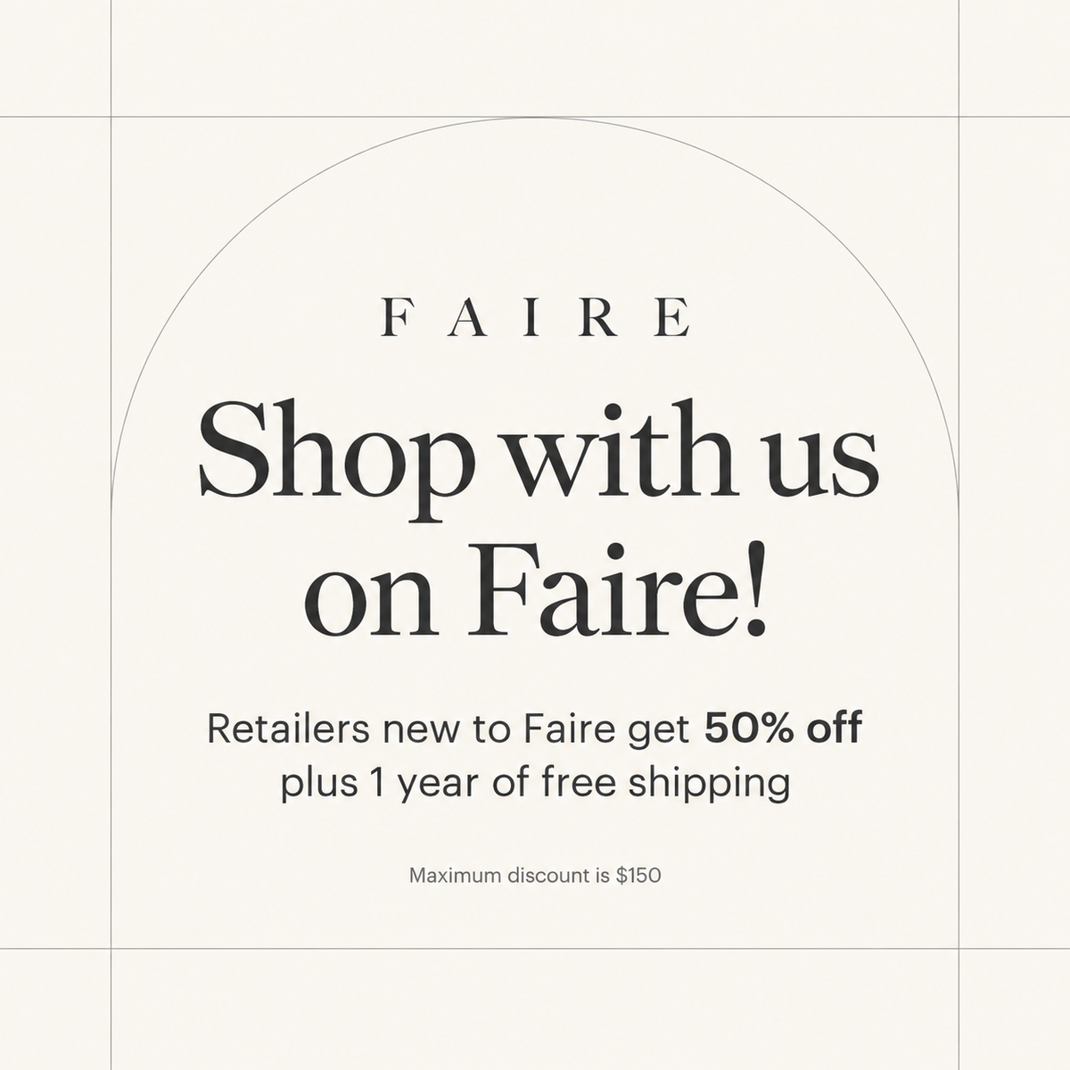 Shop with us on Faire