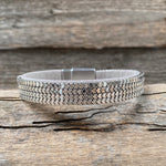 Silver Link Chain Fashion Bracelet XI119