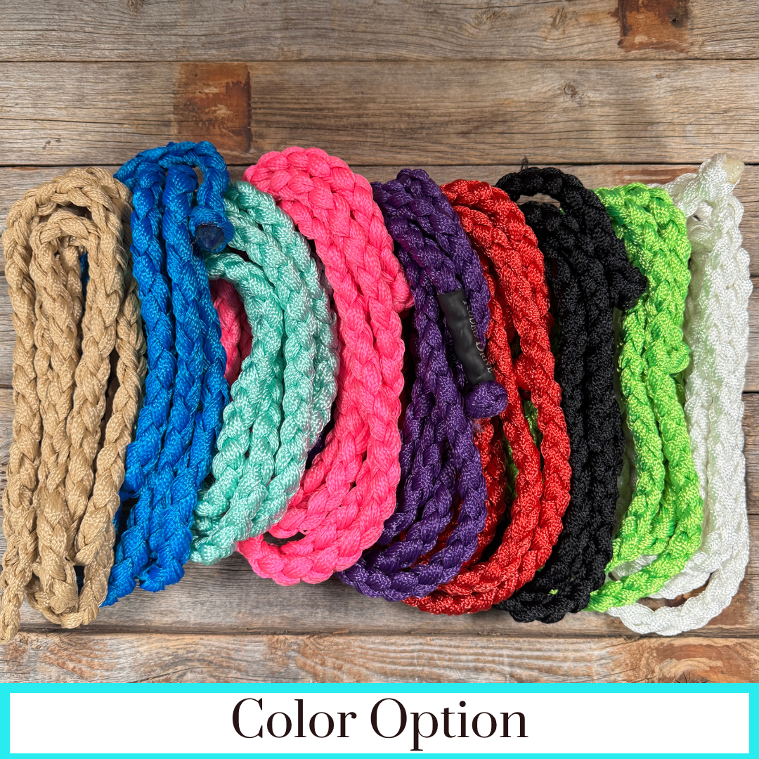 Nylon Lead Ropes for Halters - Assorted Colors