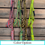 Mule Tape Halters - Two Tone Assorted Colors-