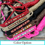 Single Flower Mule Tape Halter