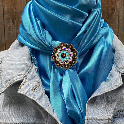 COPPER TOPAZ / TURQUOISE / AB