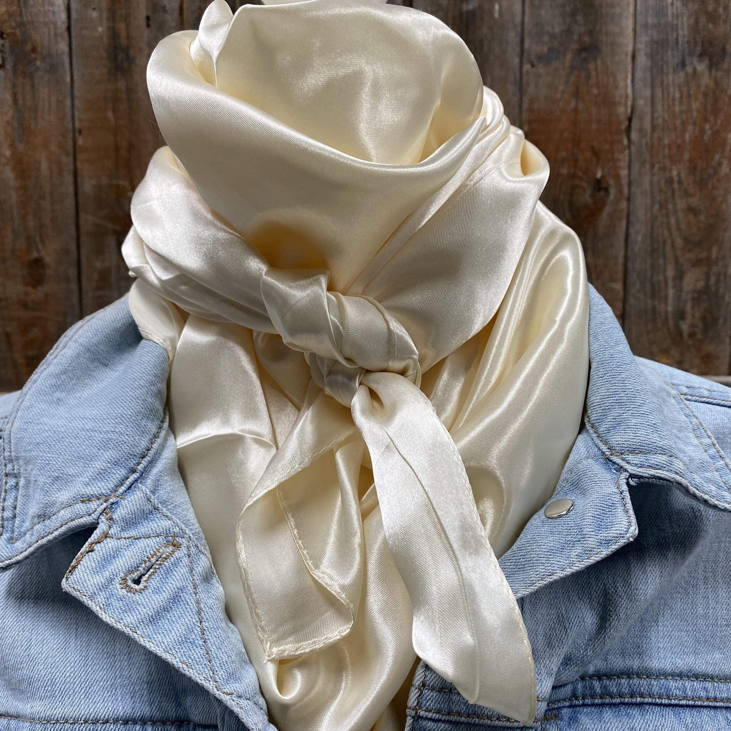 Wild Rags WRS11 Solid Cream Wild Rag/Scarf WRS11