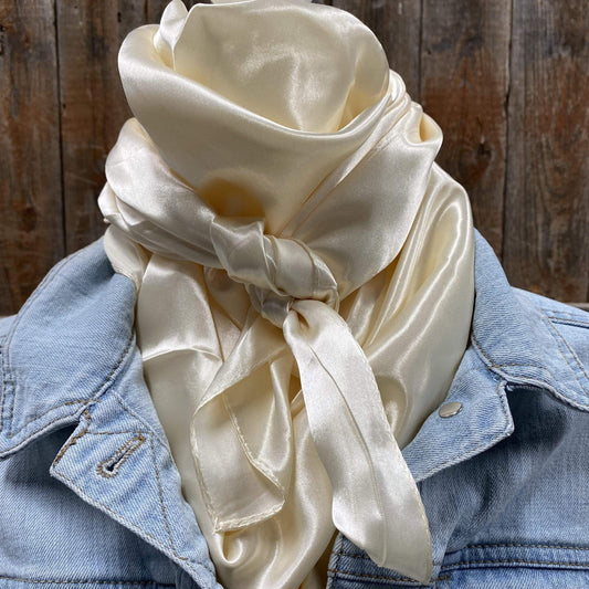 Wild Rags WRS11 Solid Cream Wild Rag/Scarf WRS11