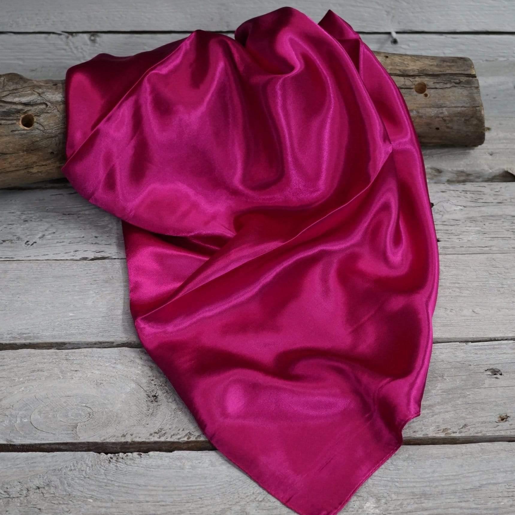 Wild Rags WRS12 Solid Fuchsia Wild Rag/Scarf WRS12
