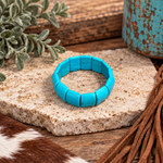 Square Fashion Turquoise Bracelet
