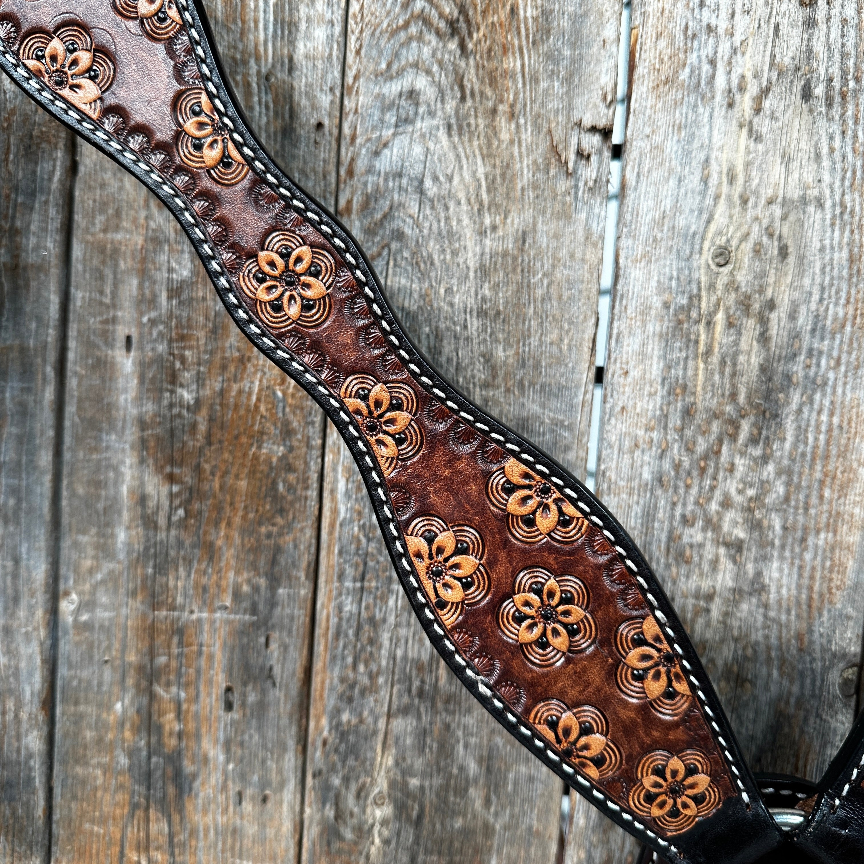 Flower Power Browband/One Ear Breastcollar Tack Sets