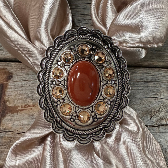 Cabochon and Crystal Wild Rag Slide #WRSCCRUCH