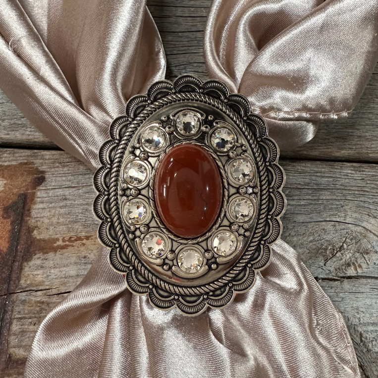 Cabochon and Crystal Wild Rag Slide #WRSCCRUCL