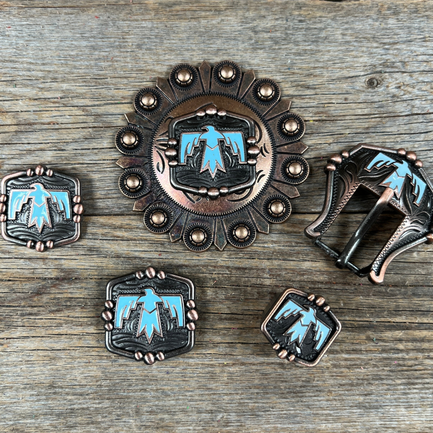 Copper Thunderbird Western Concho W116