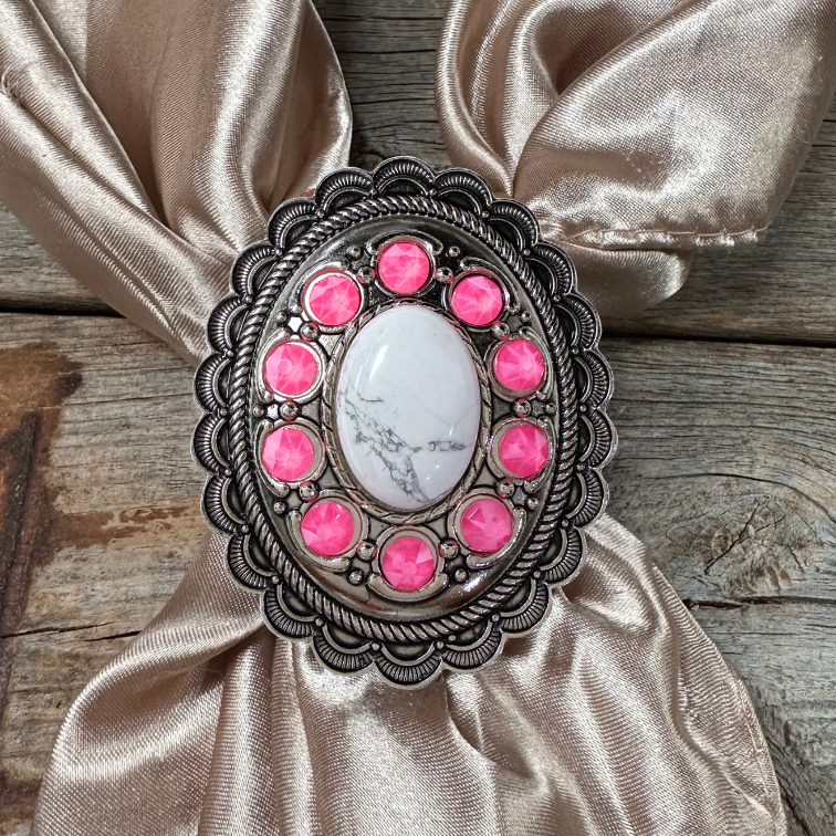 Cabochon and Crystal Wild Rag Slide #WRSCCWTNP