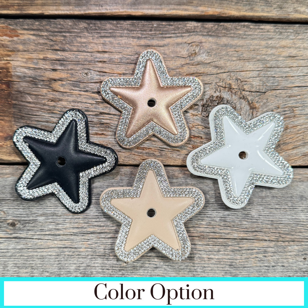 Small Star Rhinestone Rosette