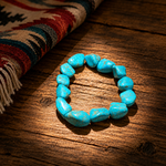 Chunky Fashion Turquoise Bracelet