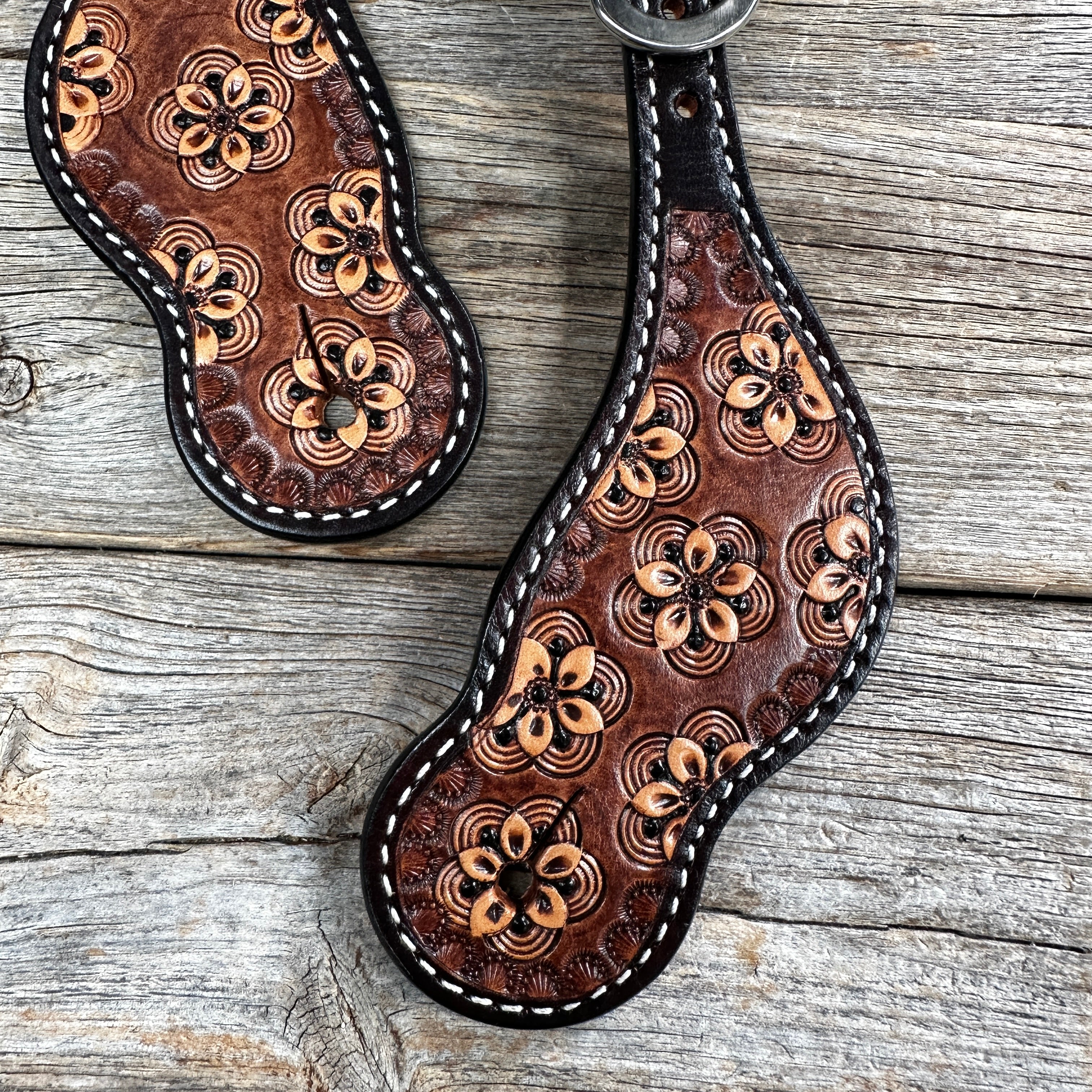 Flower Power Spur Straps
