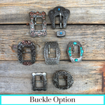 Antique Silver Western Buckles - Assorted
