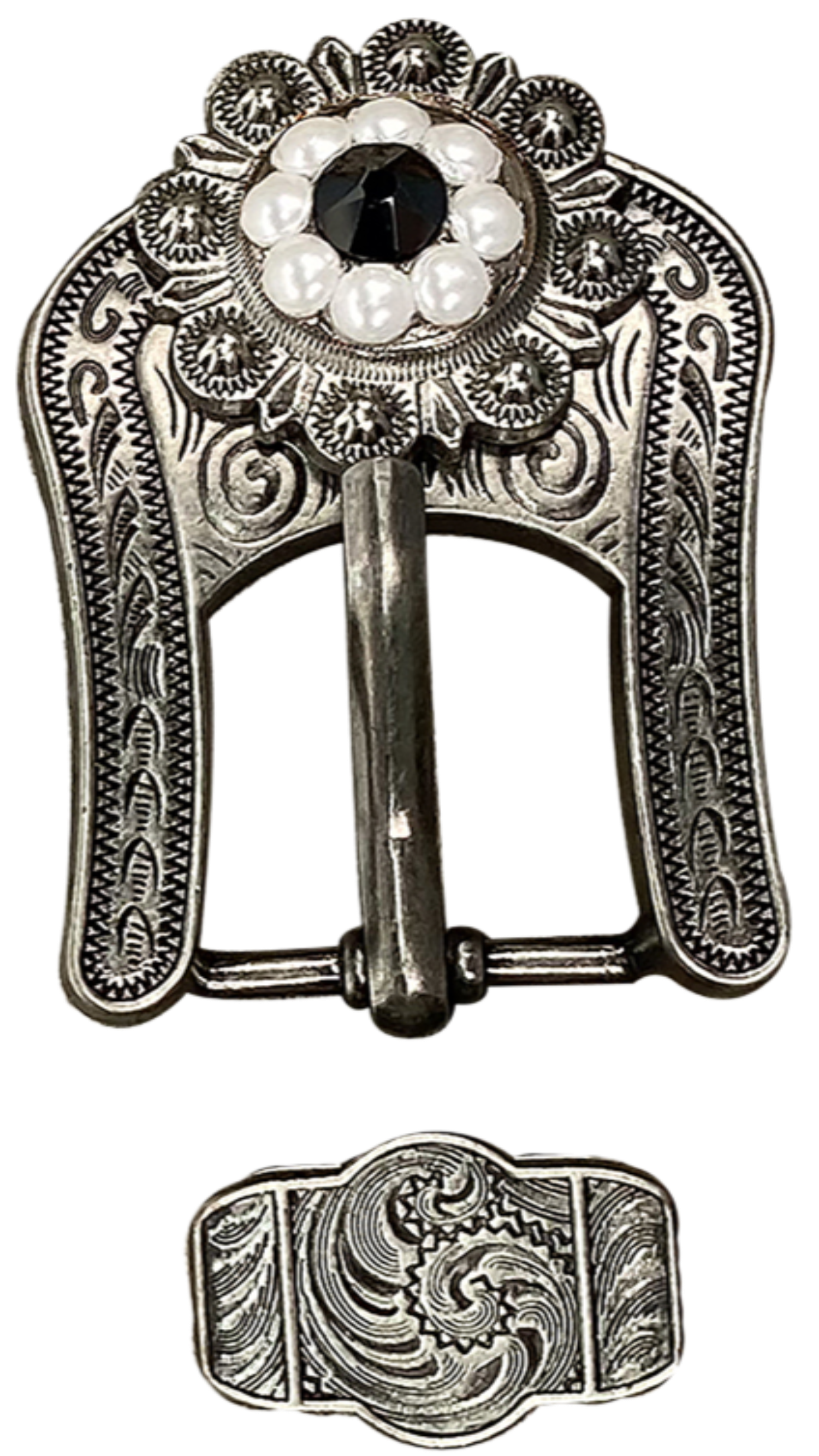 ANTIQUE SILVER JET - PEARL - CLEAR - RODEO DRIVE