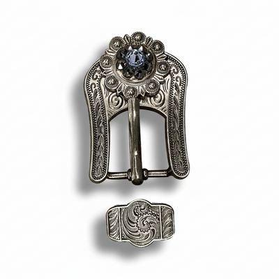 BUCKLE ADAPTER & 1" CONCHO