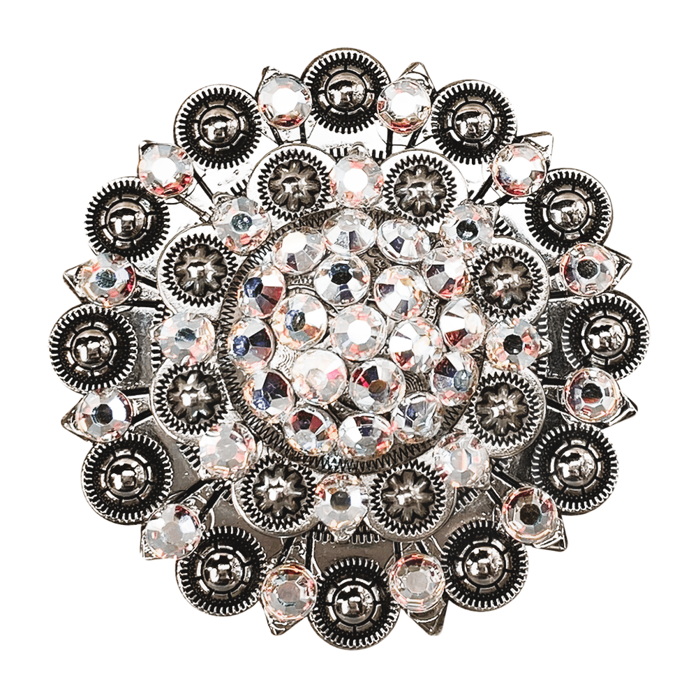 AB Antique Silver Berry Jacket European Crystal - RODEO DRIVE