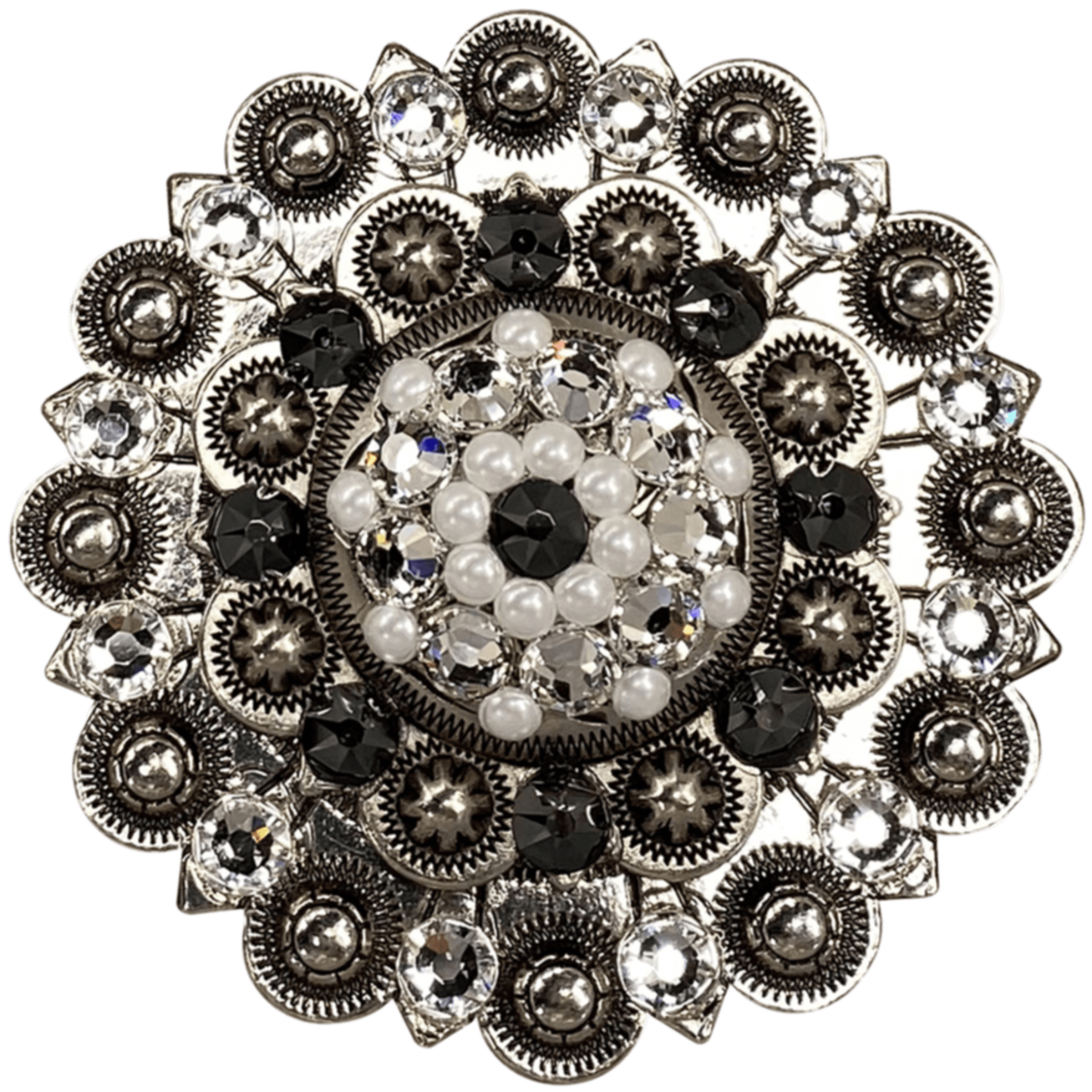 ANTIQUE SILVER JET - PEARL - CLEAR - RODEO DRIVE