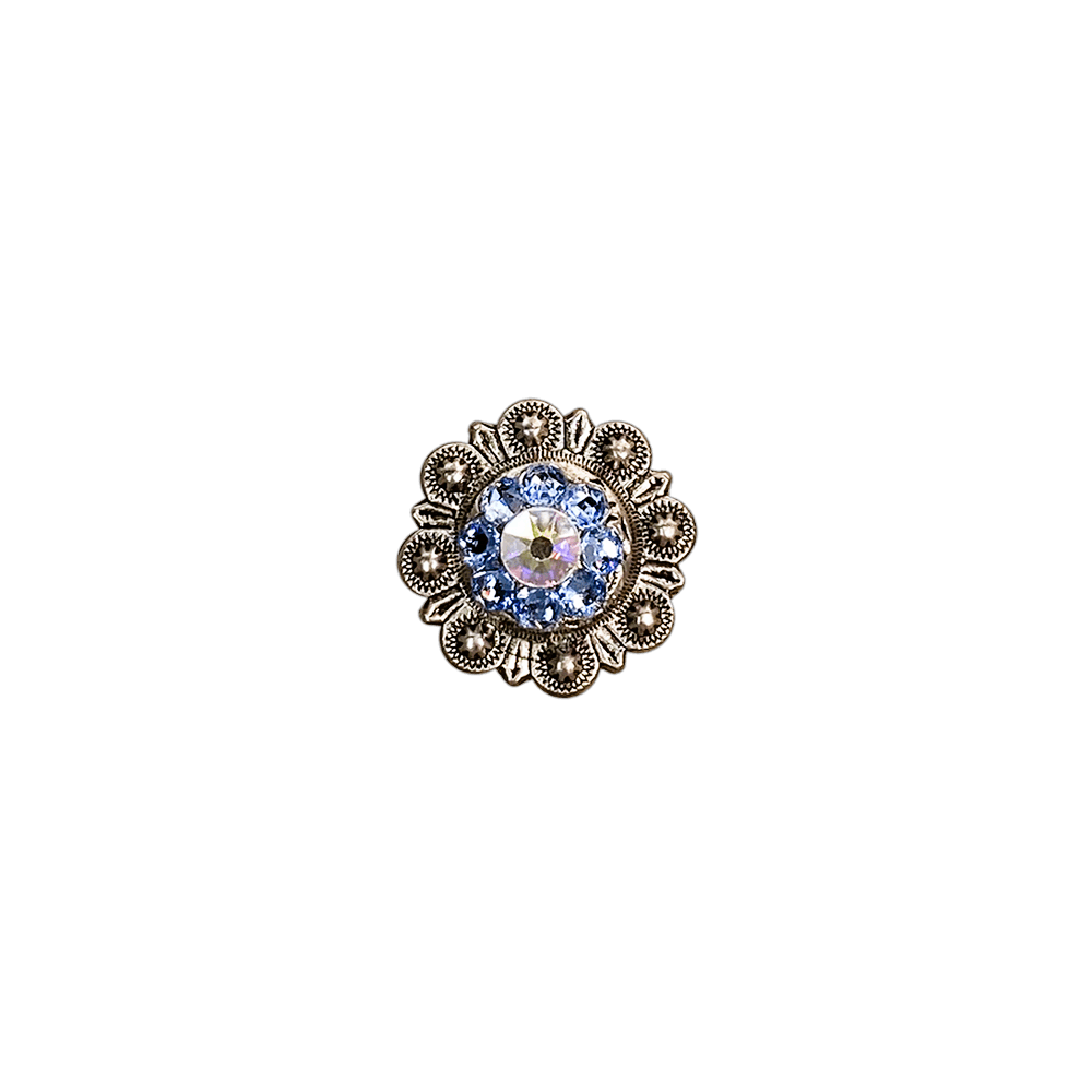 Light Sapphire & AB Antique Silver 1