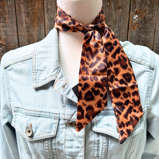 Animal print Wild_Rag_Scarf_for_NFR_Cowgirls_Rodeo_Drive_Conchos