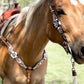 Buckstitch Flower Browband / One Ear Tack Set #BBBC420 - RODEO DRIVE