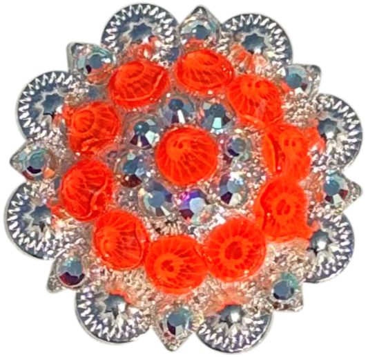 Bright Silver Neon Orange and AB - RODEO DRIVE