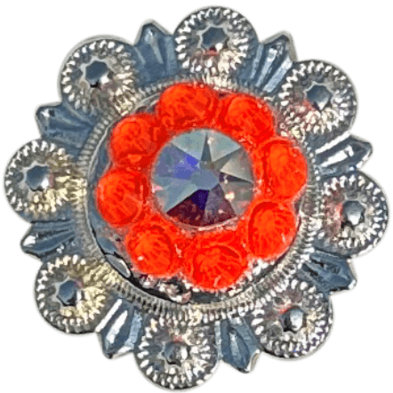 Bright Silver Neon Orange and AB - RODEO DRIVE