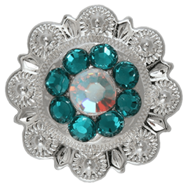 Bright Silver Teal & AB - RODEO DRIVE