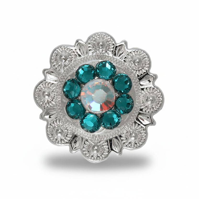 Bright Silver Teal & AB - RODEO DRIVE