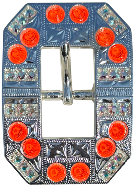 Bright Silver Neon Orange and AB - RODEO DRIVE