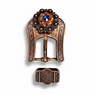 BUCKLE ADAPTER & 1" CONCHO