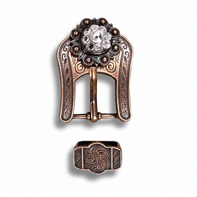 BUCKLE ADAPTER & 1" CONCHO