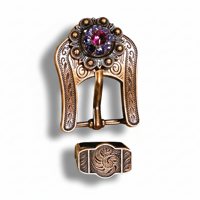 BUCKLE ADAPTER & 1" CONCHO