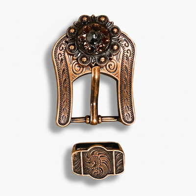 BUCKLE ADAPTER & 1" CONCHO