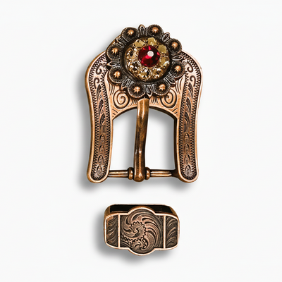 BUCKLE ADAPTER & 1" CONCHO