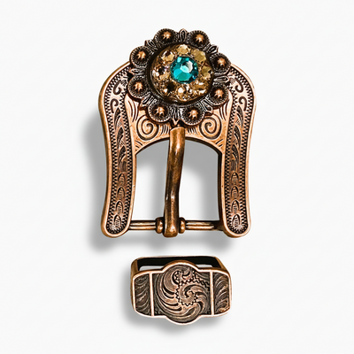 BUCKLE ADAPTER & 1" CONCHO