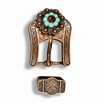 BUCKLE ADAPTER & 1" CONCHO