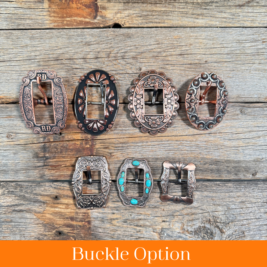 Copper Western Buckles - Assorted