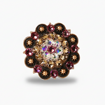 Copper Pink - AB - Champagne Crystal Conchos | Sizes 1"- 3" | Buckles | Saddle Set | Leather Rosettes | Slide