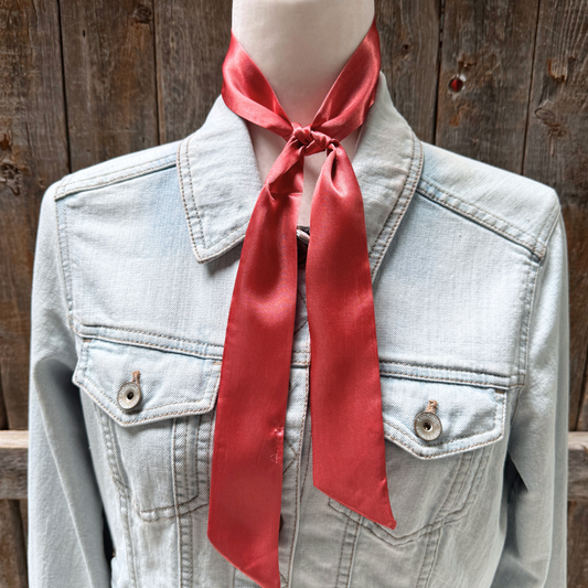 Dusty Copper Wild_Rag_Scarf_for_NFR_Cowgirls_Rodeo_Drive_Conchos