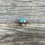Round Turquoise Cabochon Western Concho 1/2" CABTQR