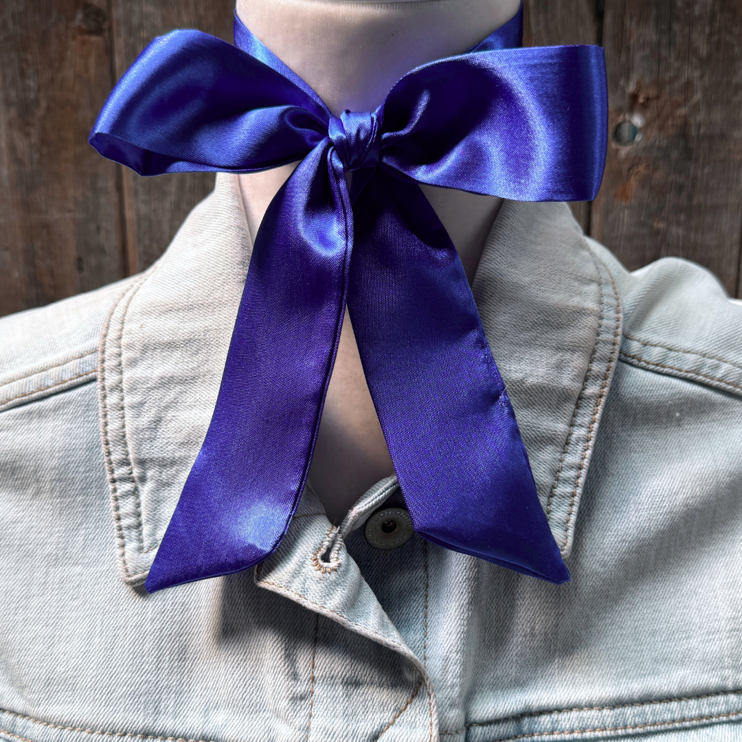 Electric Blue  Wild_Rag_Scarf_for_Cowgirls_Rodeo_Drive_Conchos