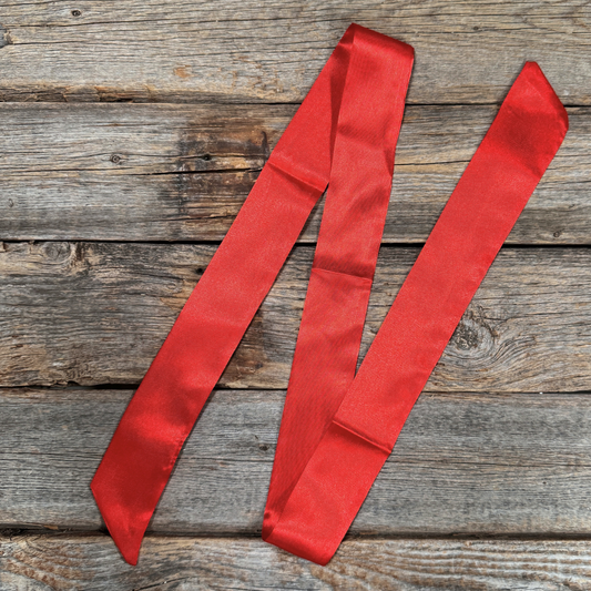 Electric Red Western_Wild_Rag_Scarf_for_Cowgirls_Rodeo_Drive_Conchos