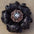 Black Gardenia Leather Flowers - 1" Crystal Conchos - Options