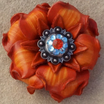 ANTIQUE SILVER FIRE OPAL/AQUA